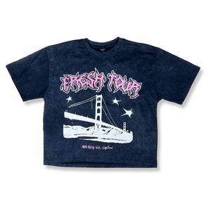 CAMISETA FRESH TOUR PUENTE + OSCURO DESGASTADO