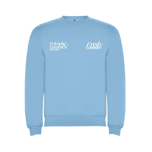 FRIENDS AND FAMILY SKY BLUE CREW