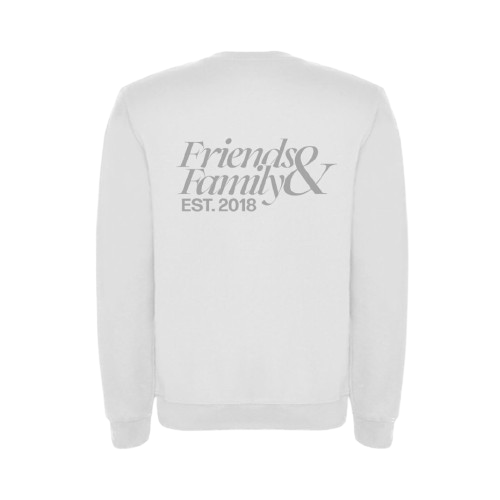 FRIENDS AND FAMILY WHITE CREW